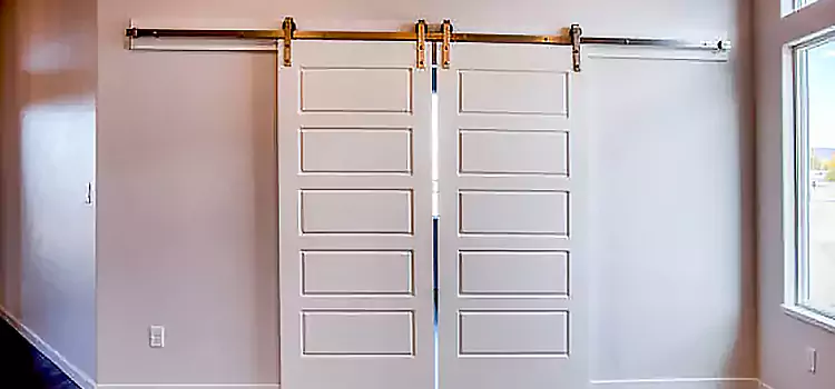 Glass Barn Door with Installation Hardware Kit North Battleford